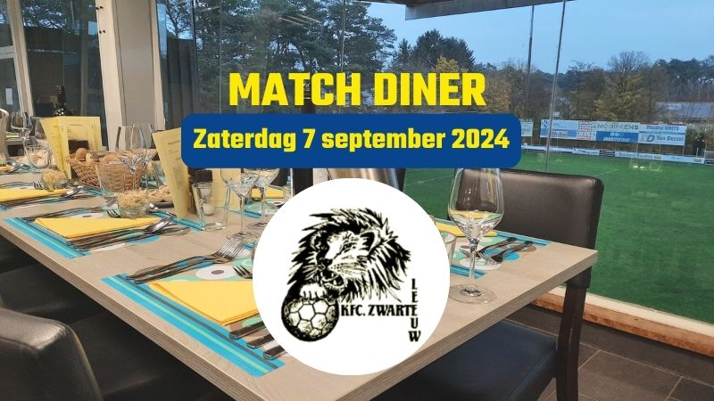 Match diner Zwarte Leeuw