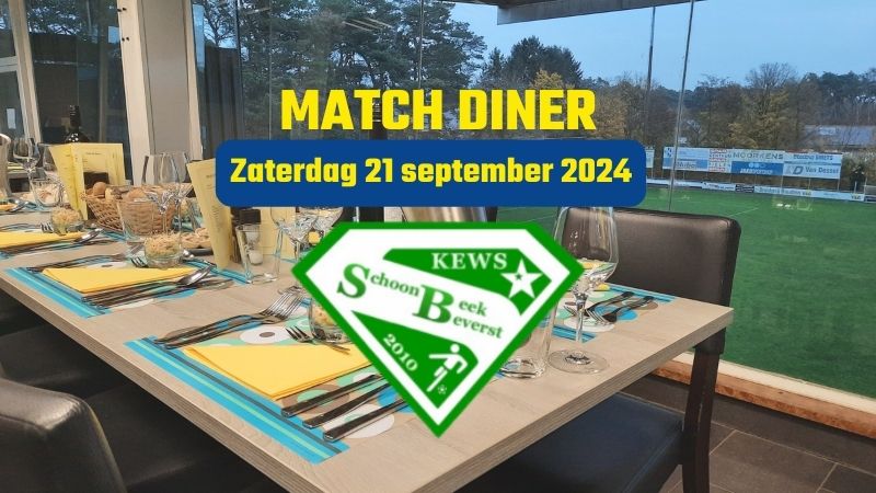 Match diner Schoonbeek-Beverst