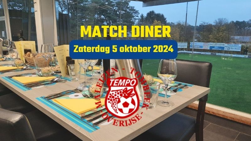 Match diner Tempo Overijse