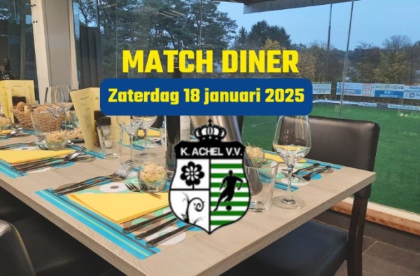 Matchdiner Aachel vv