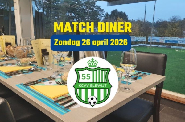 Match Diner KCVV Elewijt