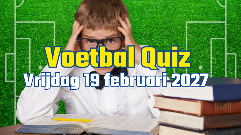 Voetbalquiz 2027